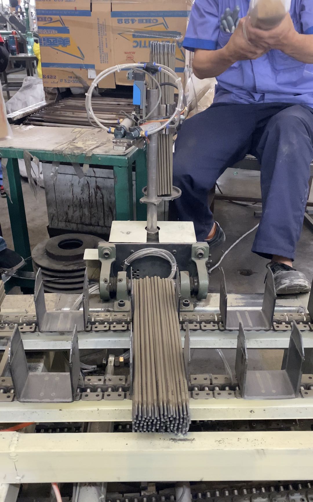 焊条自动称重计数机（竖向）